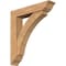 Ekena Millwork Thorton Traditional Smooth Bracket w/ Offset Brace, Western Red Cedar, 7 1/2"W x 36"D x 40"H BKT0806X36X40THR01SWR - alternate 1